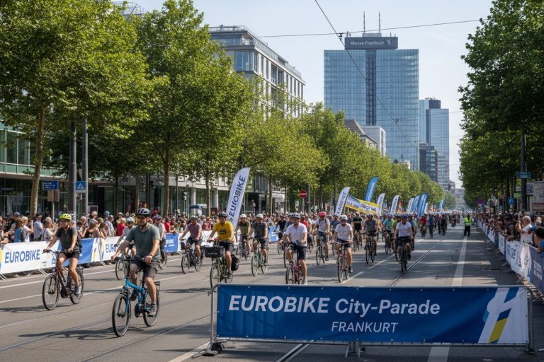 EUROBIKE City-Parade Frankfurt – Die große Fahrrad-Parade