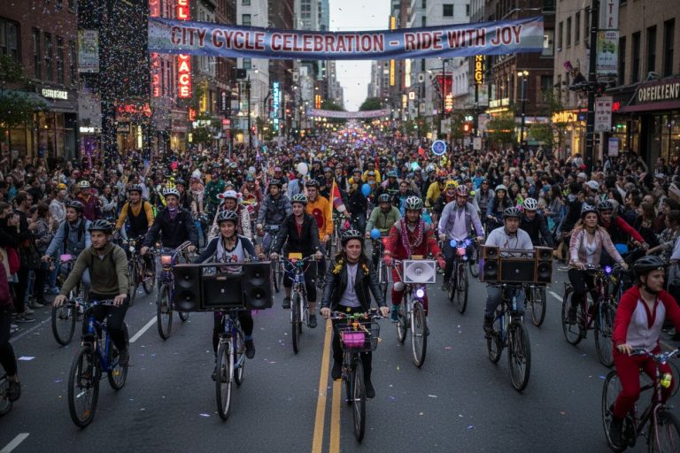 Critical Mass Frankfurt – Gemeinsam Fahrradfahren für die Verkehrswende