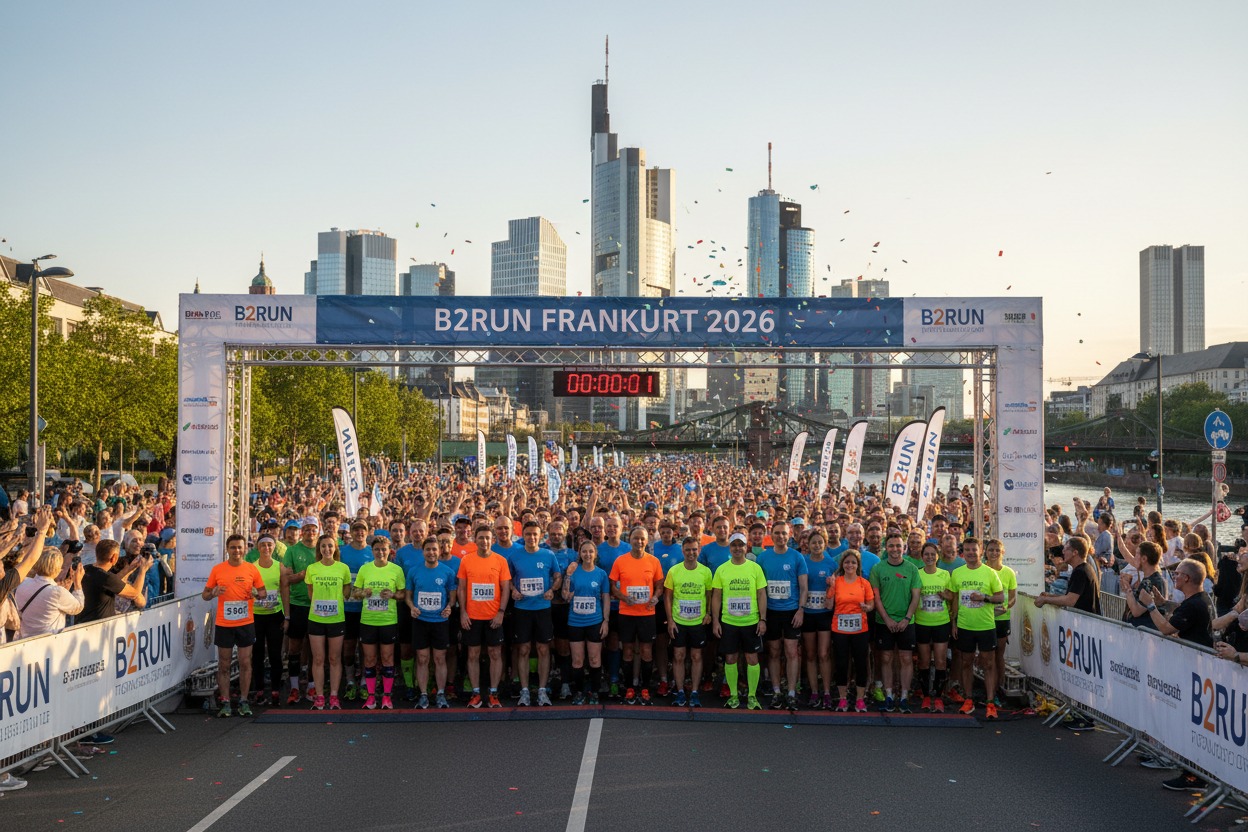 B2Run Frankfurt – Firmenlauf mit Stadion-Finale
