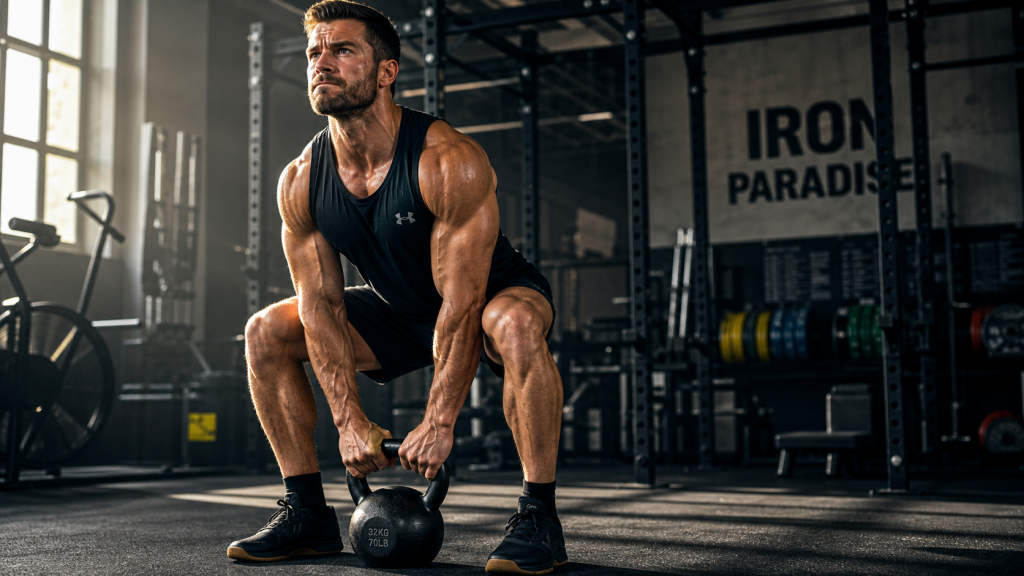 HYROX Trainingsplan Einsteiger – Krafttraining mit Kettlebell als Wettkampfvorbereitung